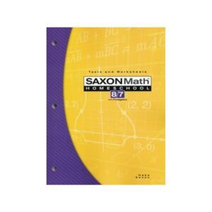 Saxonmath 8/7 Tests and Worksheets