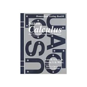 Calculus Homeschool Testing Book 2nd ed