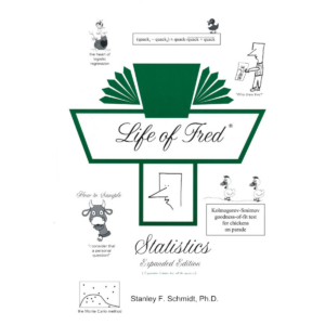 Elk Mountain Learning center is your home for new and used Life of Fred: Statistics, Expanded Edition curriculum. It is available in hardcover. 