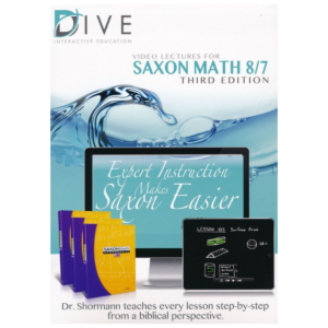 DIVE CD-Rom for Saxon Math 87, 3rd Edition at Elk Mountain Learning