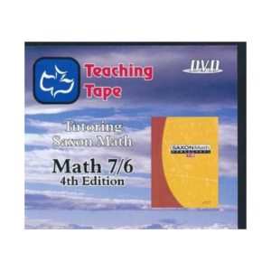 Saxon Math 7/6 Teaching Tape DVDs, 4th Edition at Elk Mountain Learning Center