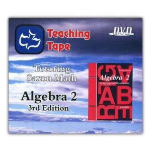 Saxon Math Algebra 2 3rd Edition Teaching Tape DVD at Elk Mountain Learning