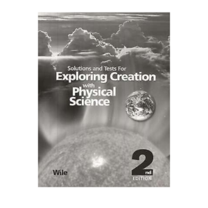 Elk Mountain Learning center is your home for new and used Apologia. Apologia Exploring Creation with Physical Science Solutions and Tests is available in softcover format. 