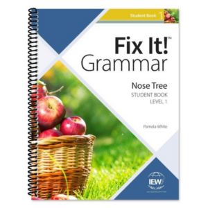 Elk Mountain Learning is your home for new and used IEW curriculum. The Fix It! Grammar: The Nose Tree, Student Book Level 1 is available in paperback. 