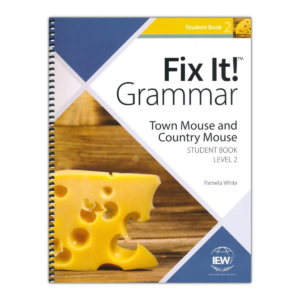Elk Mountain Learning is your home for new and used IEW curriculum. The Fix It! Grammar: Town Mouse and Country Mouse, Student Book Level 2 is available in paperback. 
